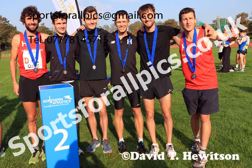 Mens 6 Stage Relay, 2024 Northern Mens 6 and Womens 4 and Youngsters Relays, Stanley Park, Blackpool.  Photo: David T. Hewitson/Sports for All Pics
